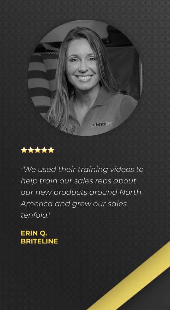 Testimonial from Erin about SalexLMS videos to maximize sales growth.